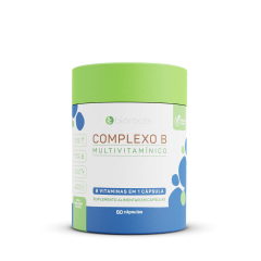 Complexo B Multivitamin com 60 Unidades - Bioroots